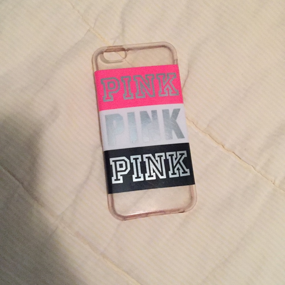 Pink phone case